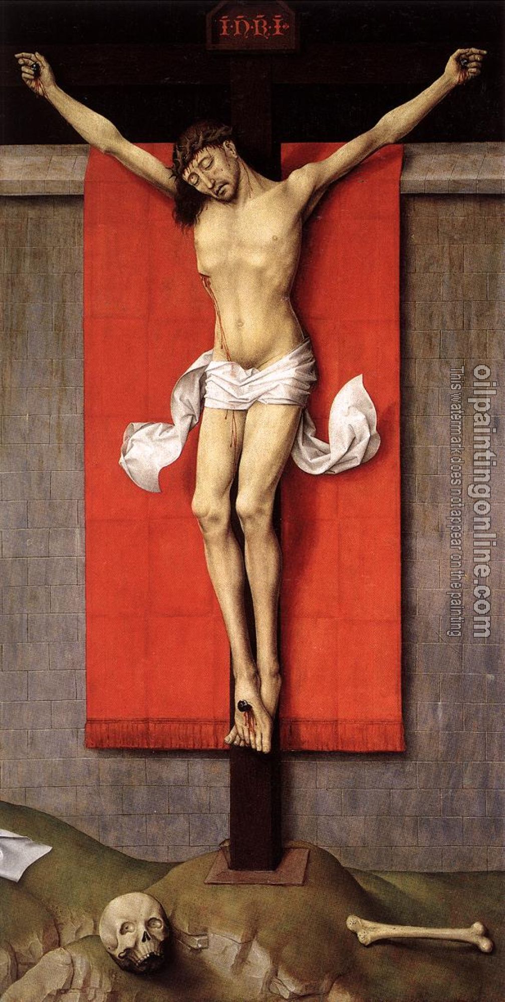 Weyden, Rogier van der - Crucifixion Diptych-right panel